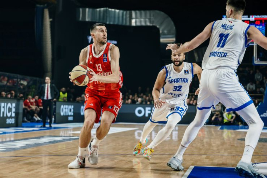 Miler-Mekintajer i Dobrić sprečili senzaciju – Zvezda srušila Spartak u Dudovoj šumi