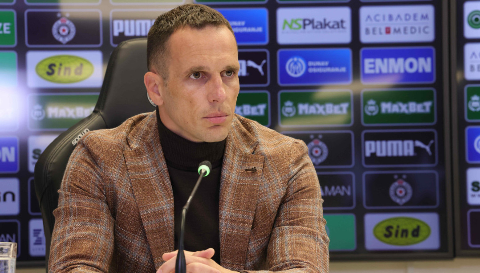 Novi trener Partizana spomenuo Miloševića, pa poslao poruku navijačima VIDEO