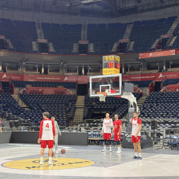 B92.sport na treningu Zvezde: Bez bitnog igrača na put u Italiju VIDEO