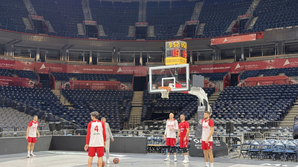 B92.sport na treningu Zvezde: Bez bitnog igrača na put u Italiju VIDEO