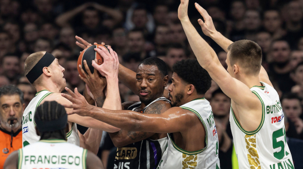 Partizanova serija traje – Žalgiris pao u "paklu" Arene! VIDEO