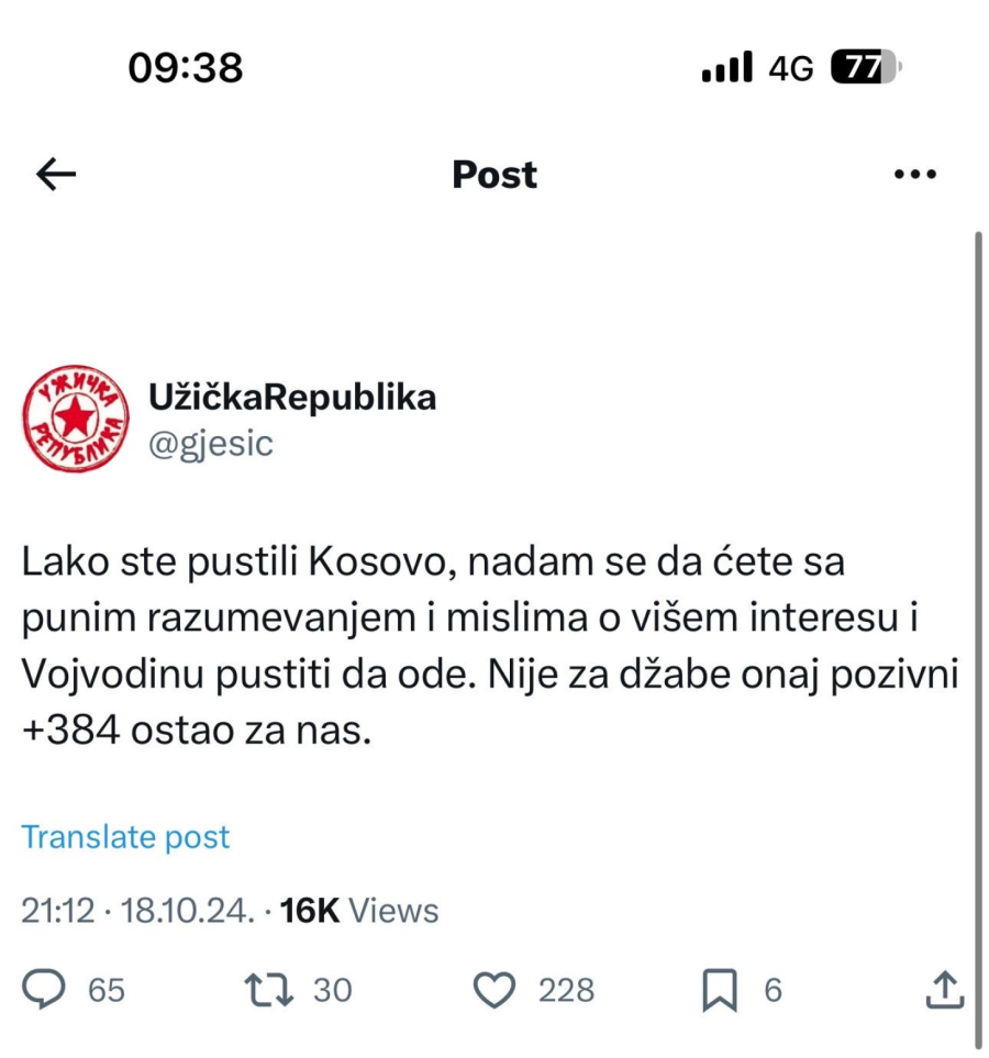 Ješić otkrio prave namere onih koji protestuju FOTO