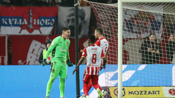 Zvezdina 14. uzastopna pobeda – VAR se "usijao" na Marakani, Guteša blistao