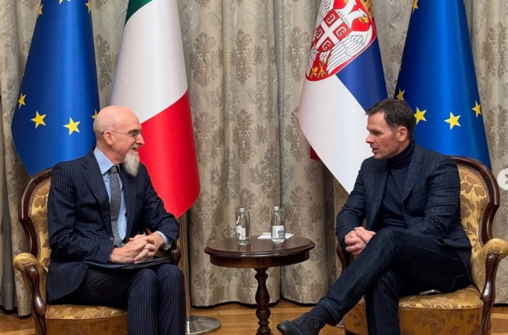 Mali sa ambasadorom Italije Lukom Gorijem o ekonomskoj saradnji: "Pripreme za EXPO idu po planu" FOTO