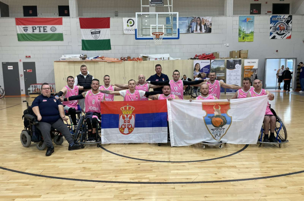 Košarkaši u kolicima osvojili međunarodni turnir