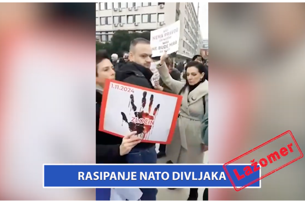 Rasipanje NATO divljaka: Rat i nasilje su im jedina opcija; Cirkus iz Skupštine preneli na ulice VIDEO