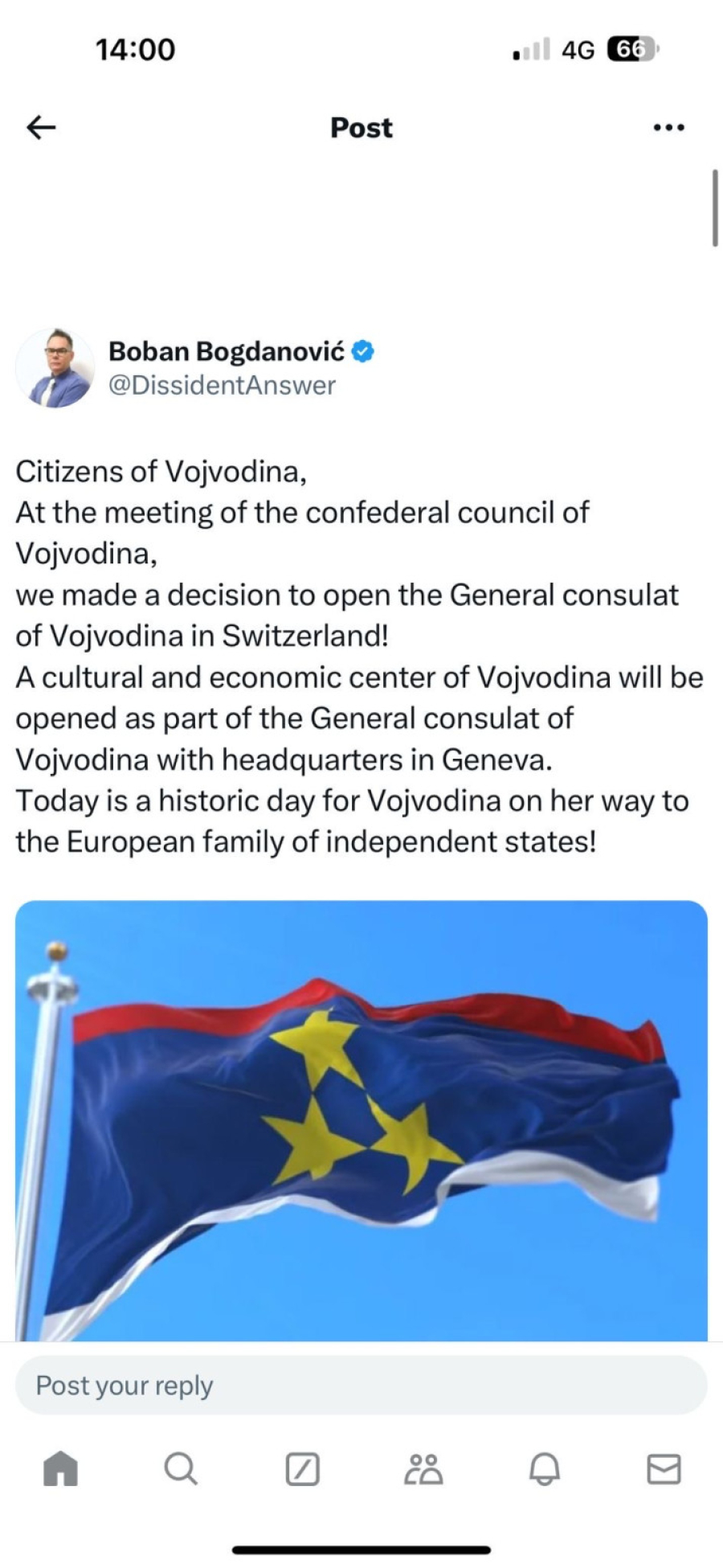 Ješić pokrenuo otcepljenje Vojvodine, a Bogdanović najavio da kreće akcija