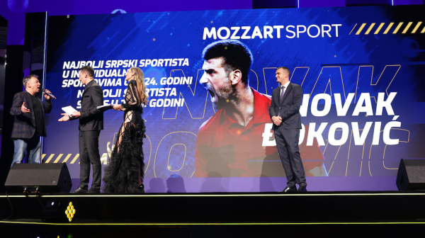 Tijana Bošković i Novak Đoković dobili lepa priznanja