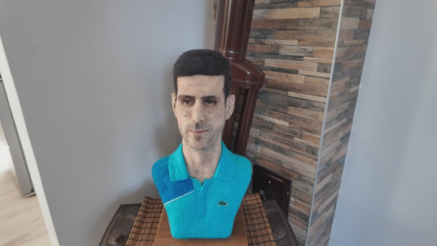 Umetnica iz Srbije od vune pravi sve moguće, pa čak i Đokovića FOTO