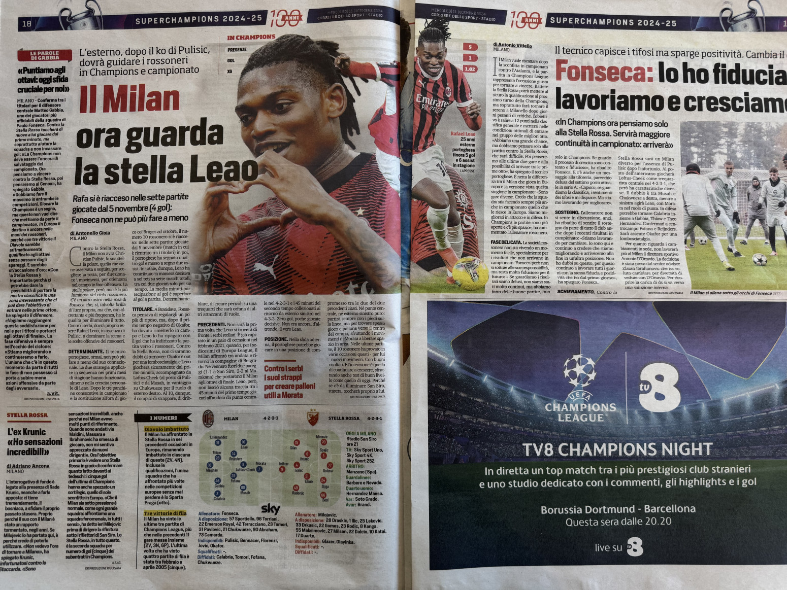 Zvezda i Milan u drugom planu – Vlahović je glavna zvezda FOTO