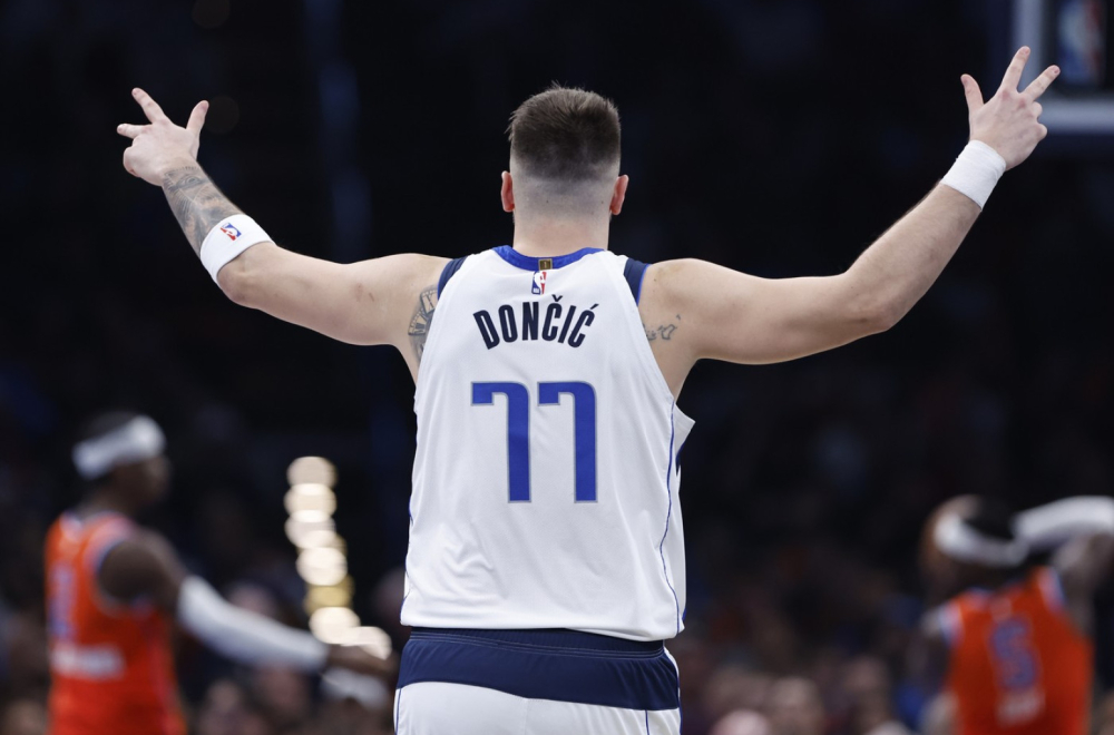 Dončić čuo srpski, pa se oduševio kada je ugledao poznato lice VIDEO