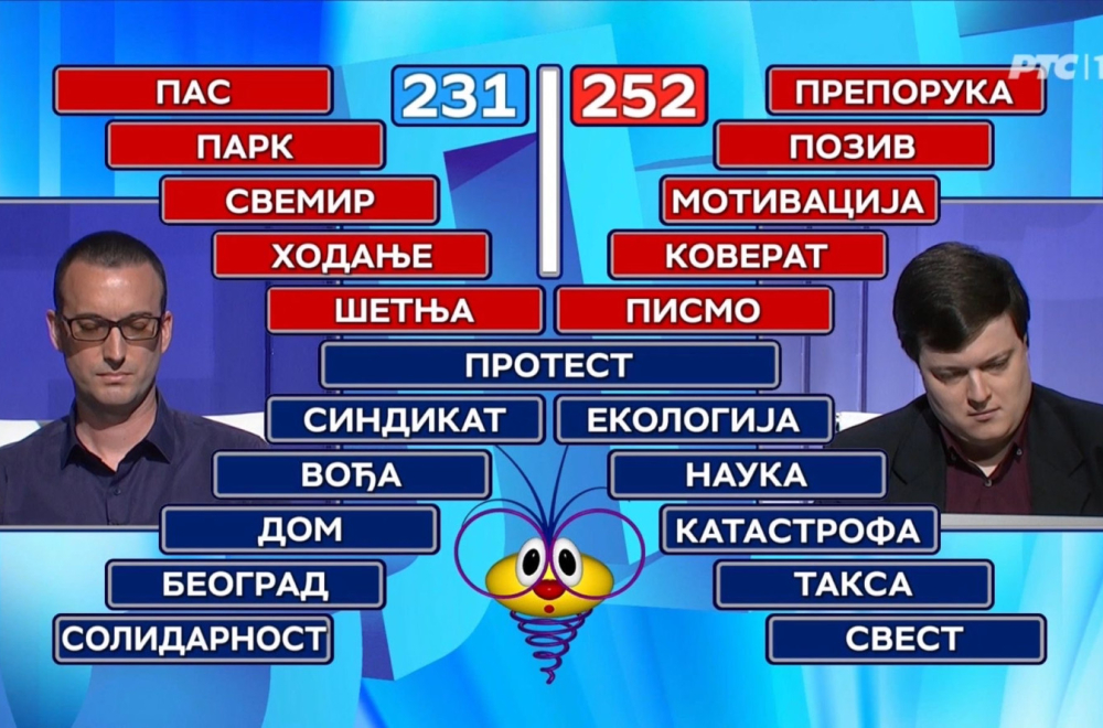 RTS stao na stranu opozicionih ekstremista, vode kampanju u Slagalici: Evo kakvu su poruku poslali FOTO