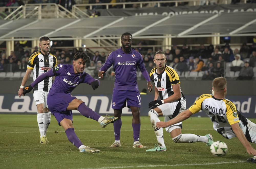 "Sedmica" Fiorentine, debakl Olimpije u Ljubljani