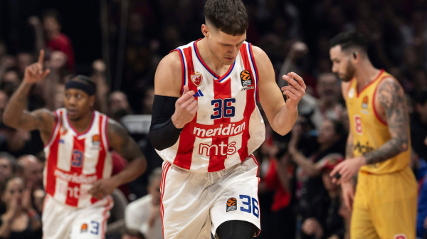 Crveno-bela rapsodija! Zvezda razbila Olimpijakos; Kalinić: "Velika pobeda"; Sferopulos: "Imaću glavobolju"