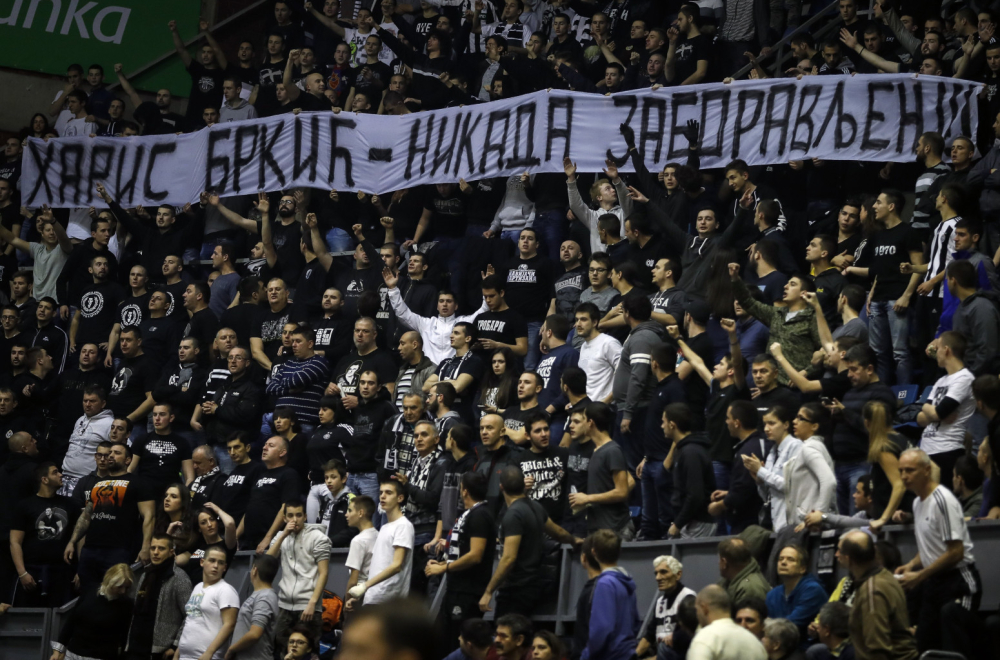 Partizan pamti Harisa Brkića