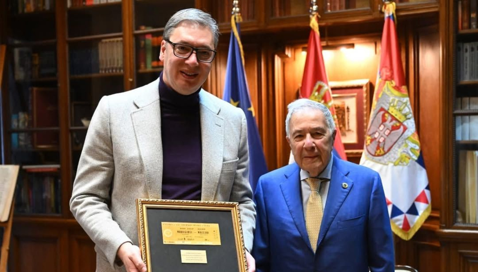 Vučić ugostio predsednika "Ponosa Izraela"