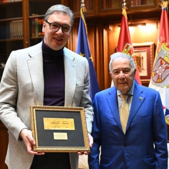 Vučić ugostio predsednika "Ponosa Izraela"