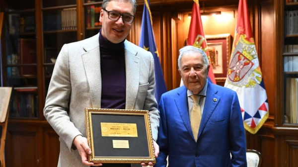 Vučić ugostio predsednika "Ponosa Izraela"