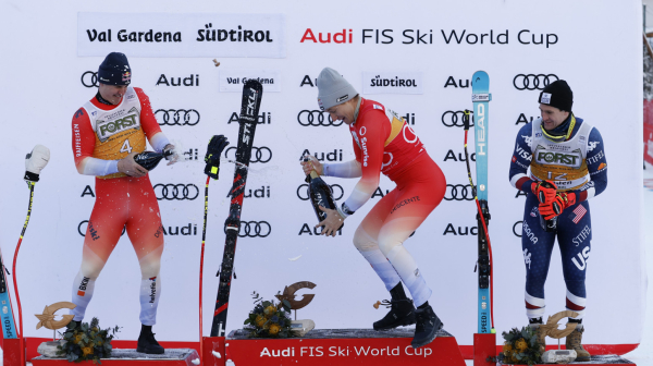 Odermat pobednik spusta u Val Gardeni