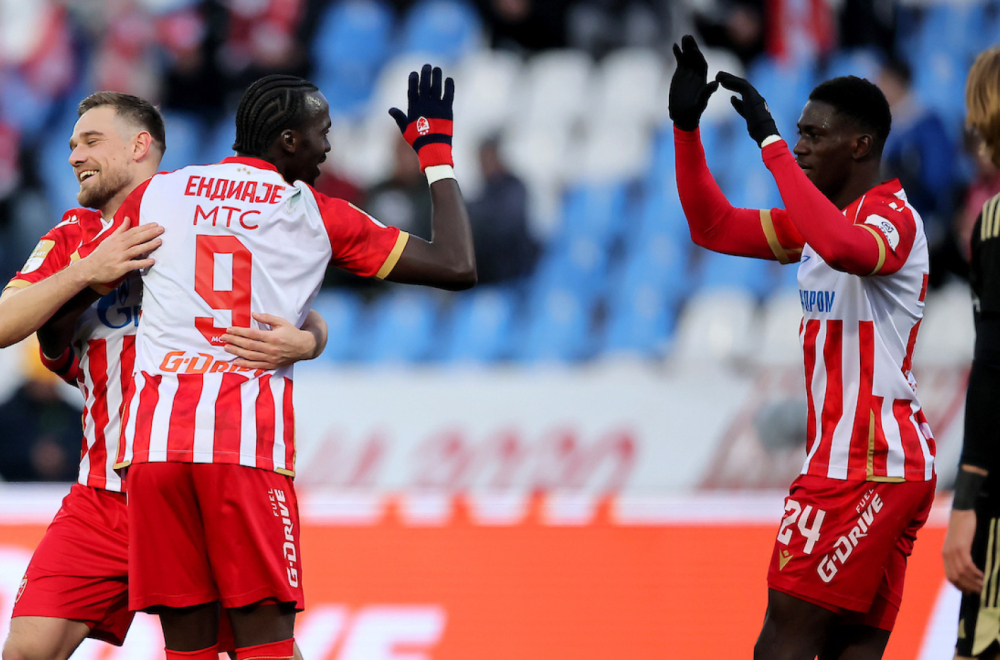 Zvezda pregazila Čukarički za perfektan kraj 2024. godine