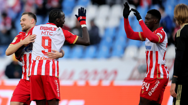 Zvezda pregazila Čukarički za perfektan kraj 2024. godine