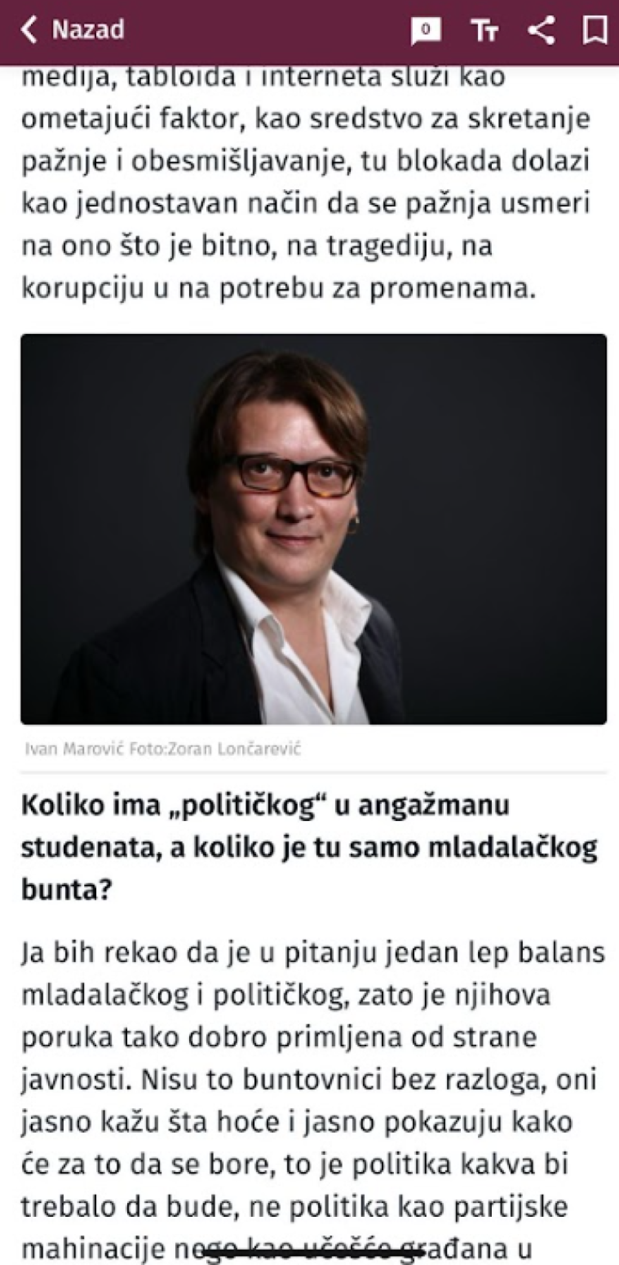 CIA stručnjak za rušenje vlasti na ulici podržao protest opozicije