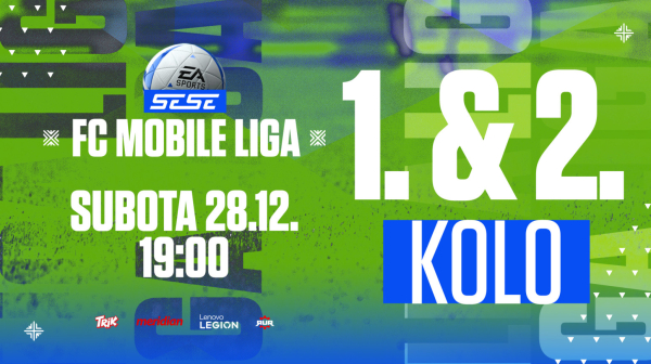Gledajte prvo kolo SESE FC Mobile lige 28.12. od 19:00!