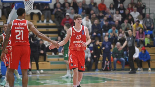 Zvezdin biser postigao prvi seniorski poen – i to kako! VIDEO