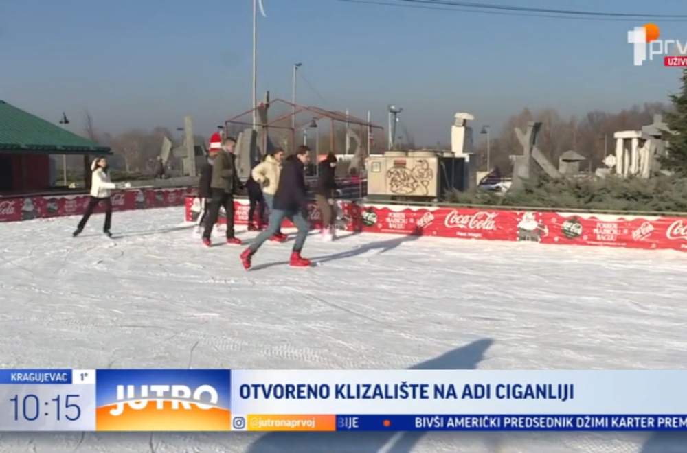 Otvoreno još jedno klizalište u Beogradu: Evo gde i koja je cena klizanja VIDEO