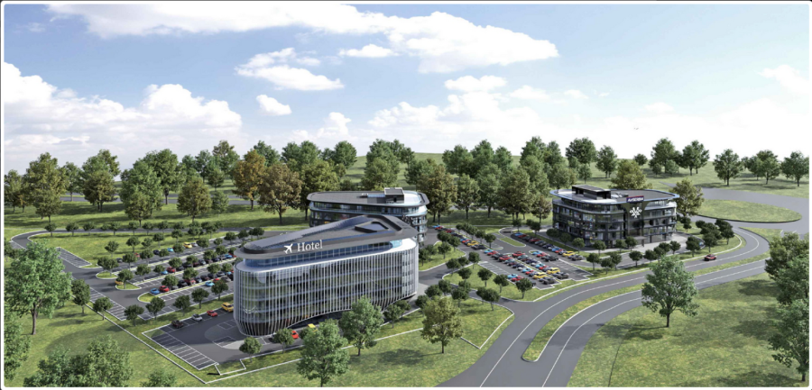 Er Srbija gradi komercijalno-poslovni kompleks: Kreću pripremni radovi FOTO