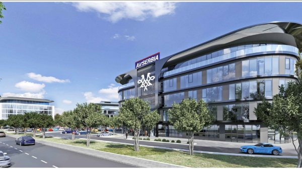 Er Srbija gradi komercijalno-poslovni kompleks: Kreću pripremni radovi FOTO