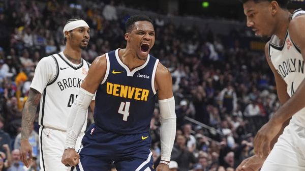 Urnebesna reakcija Vestbruka kada je saznao jedan podatak za Jokića VIDEO