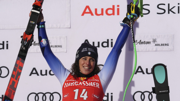 Federika Brinjone pobednica spusta u Sankt Antonu