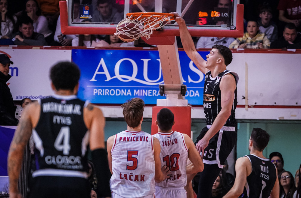 Partizanovih +29 i dominacija Koprivice u Čačku za sigurno prvo mesto u ABA ligi!