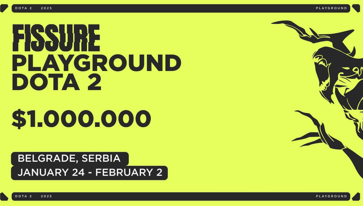 Danas počinje Fissure Playground turnir u Beogradu