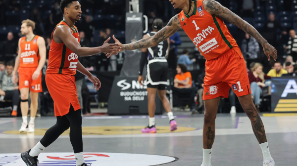 Gagić i Čanak nemoćni protiv razigrane Cedevita Olimpije