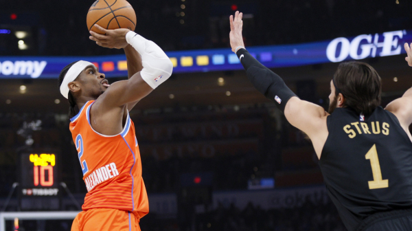 Oklahoma razbila Kavse u meču dva najbolja NBA tima – Šej igra kao MVP