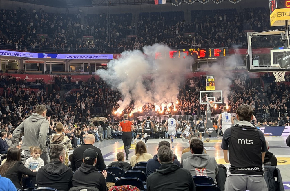 Evroliga kaznila Partizan – zbog "grobara"