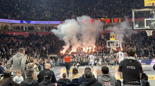 Evroliga kaznila Partizan – zbog "grobara"