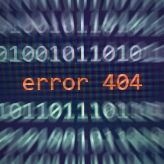 Error 404; "Go Home"