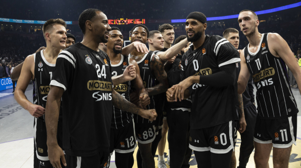 Evroliga odredila sudije za Partizanov duel protiv Virtusa