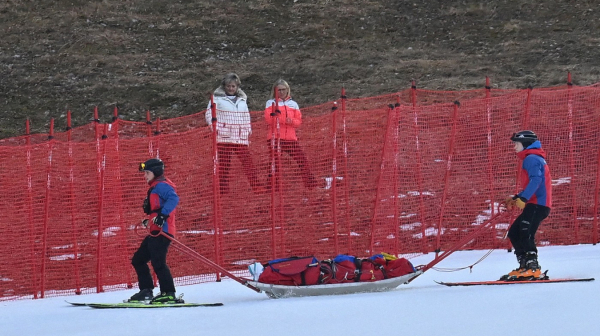 Jeziv pad skijašice u punoj brzini – stazom odjekivali jauci VIDEO