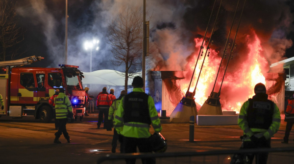 Goreo stadion Mančester sitija, klub se hitno oglasio! FOTO/VIDEO
