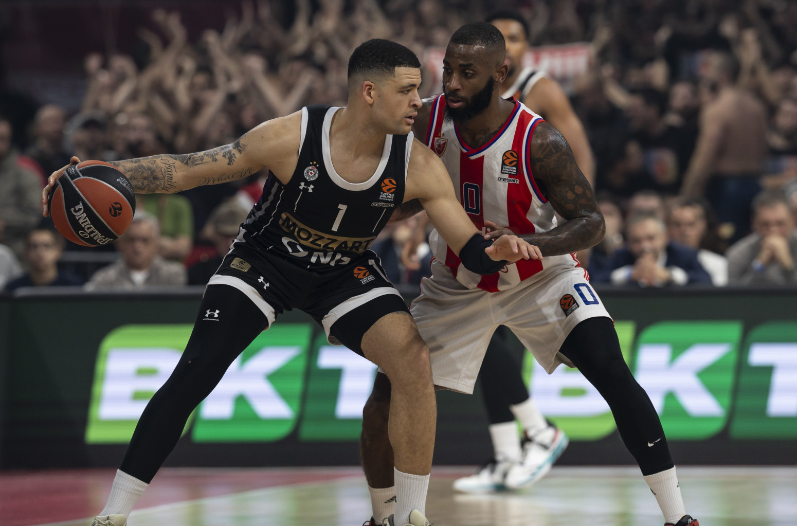 Zvezda ima najbolju odbranu Evrolige – Partizan drugi, ali u jednom segmentu dominira