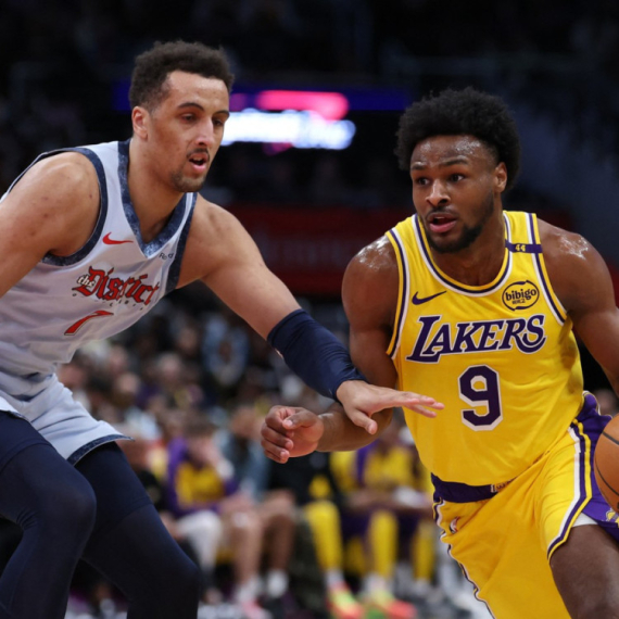 Broni Džejms zvezda "garbidž tajma" – publika mu klicala "MVP, MVP"