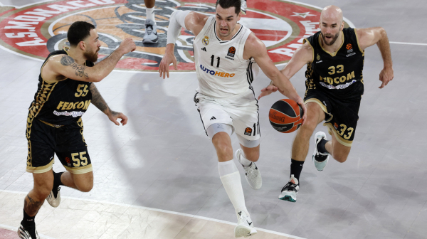 Hezonja "poludeo" – Real na kolenima, Hrvat nasrnuo na sudije VIDEO