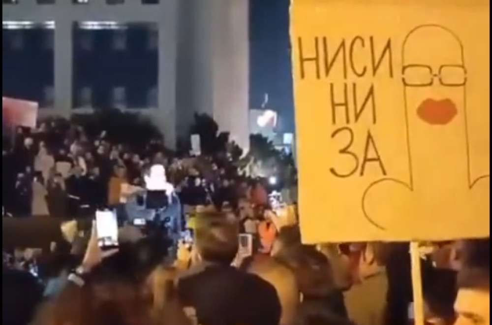 Studenti pokazali da ne vole antisrpske propagandiste; Kesić, Bjelogrlić i Ivanović ćute... VIDEO