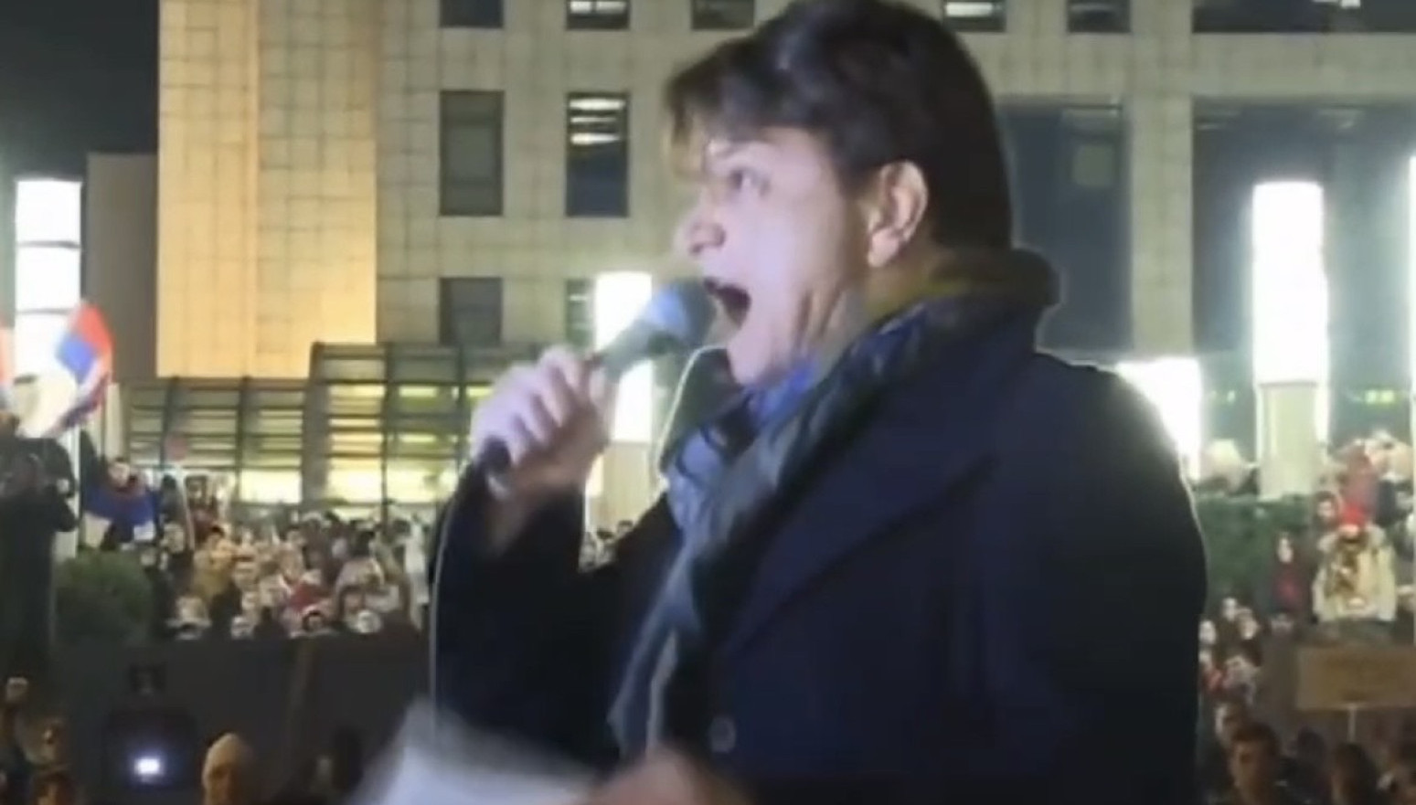 Bjelogrlić u ime ProGlasa otima proteste: Evo kakav je govor održao VIDEO