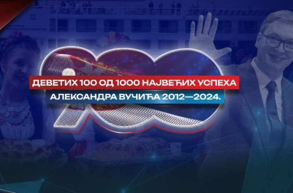 Devetih sto od 1.000 uspeha Aleksandra Vučića i njegovog tima VIDEO