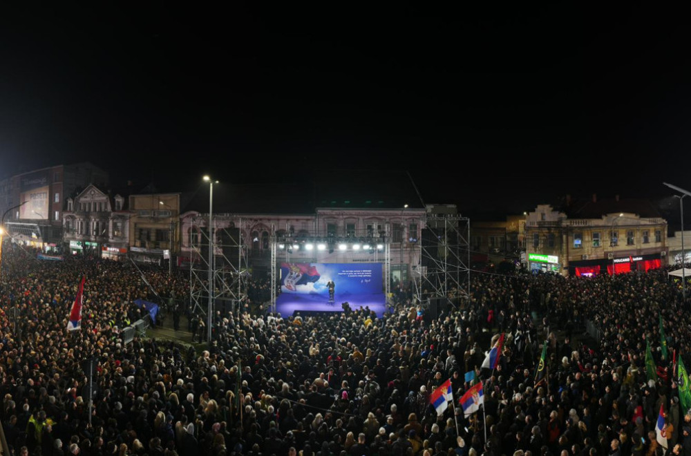 Vučić: Pobediće Srbija VIDEO